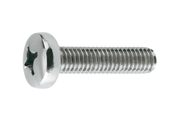 TORNILLO ROSCA METRICA CINC.C/REDON. D-7985 (100 uds.) M3X16