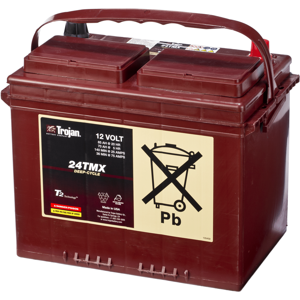 Batería Trojan 12 Volt Deep-Cycle 24-TMX. 85 Ah - 440A(EN) 12V. 277x168x235mm - Imagen 3