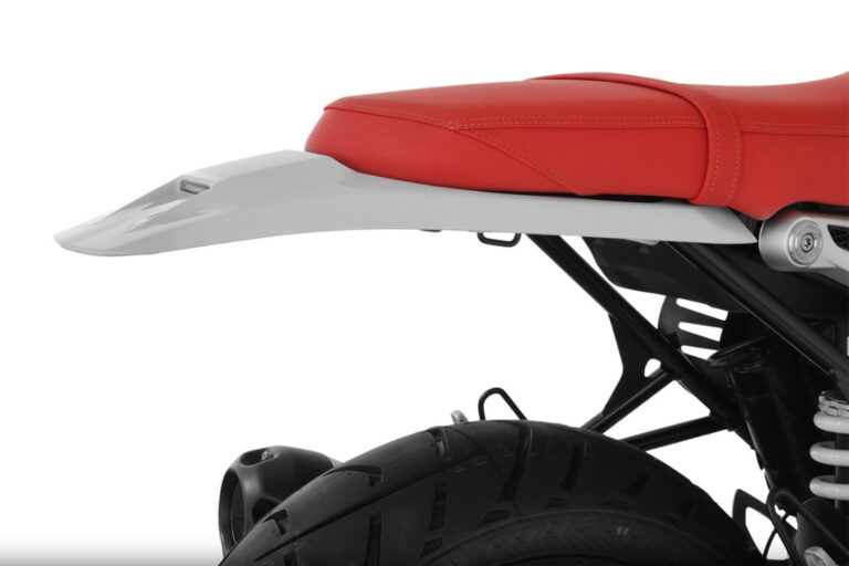 Modificación de colín «Enduro» de Wunderlich con luz trasera