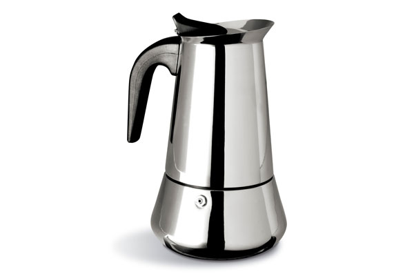 CAFETERA INOXIDABLE INDUCCION SUPREMINOX 6 TZ