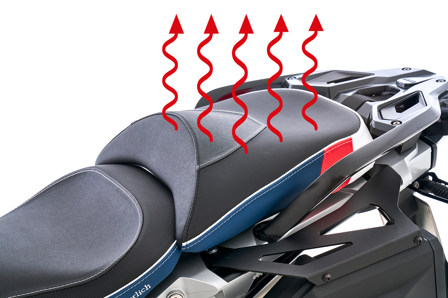 Wunderlich Asiento para pasajero conductor AKTIVKOMFORT – standard con calefacción Smart Plug & Play