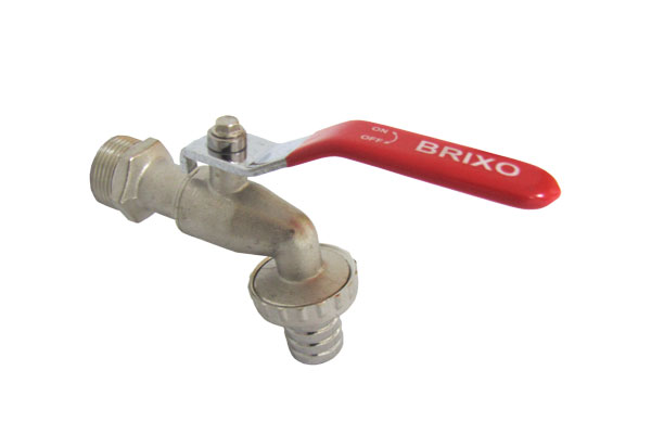 GRIFO CURVO CIERRE BOLA BRIXO 3/4″ – 136120