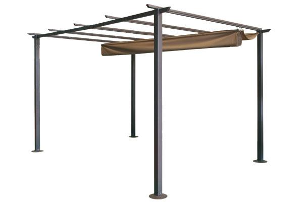CENADOR NEW VERANDA 3X3XH2,2 TECHO CORREDIZO