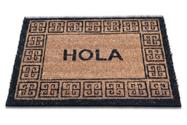 FELPUDO COCO HOLA 40X60CM. 40315