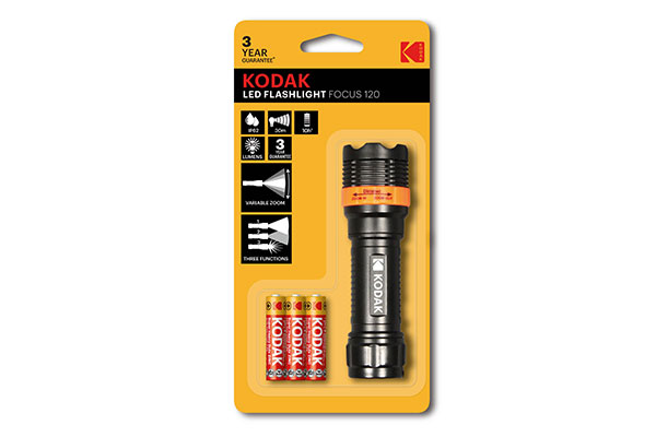 LINTERNA LED FOCUS 120 750mW KODAK