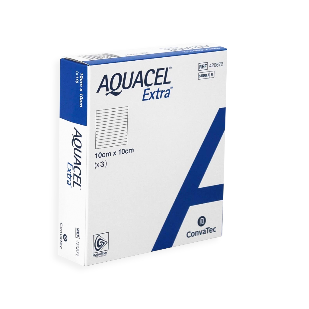 Apósito Aquacel 10 cm x 10 cm 3 uds