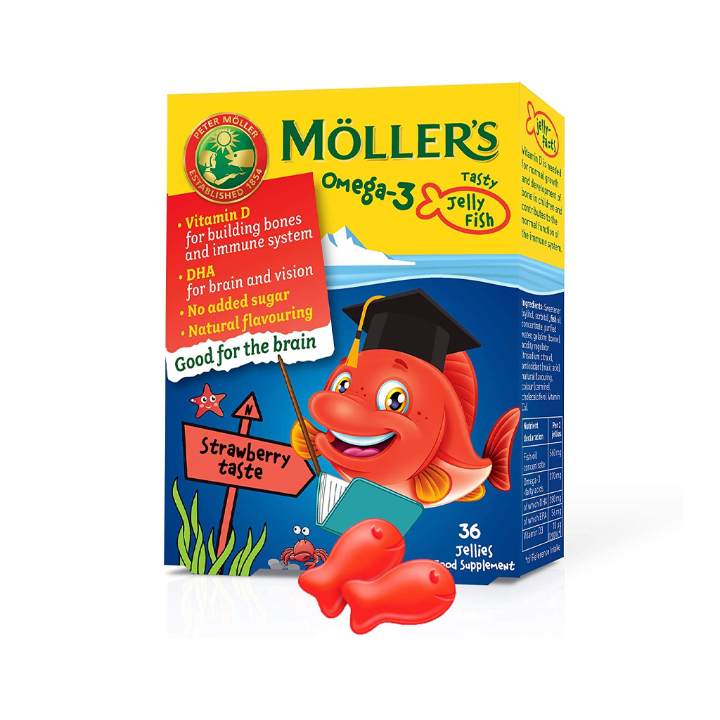 Complemento nutricional Omega 3 Gominola Moller’s 45 uds