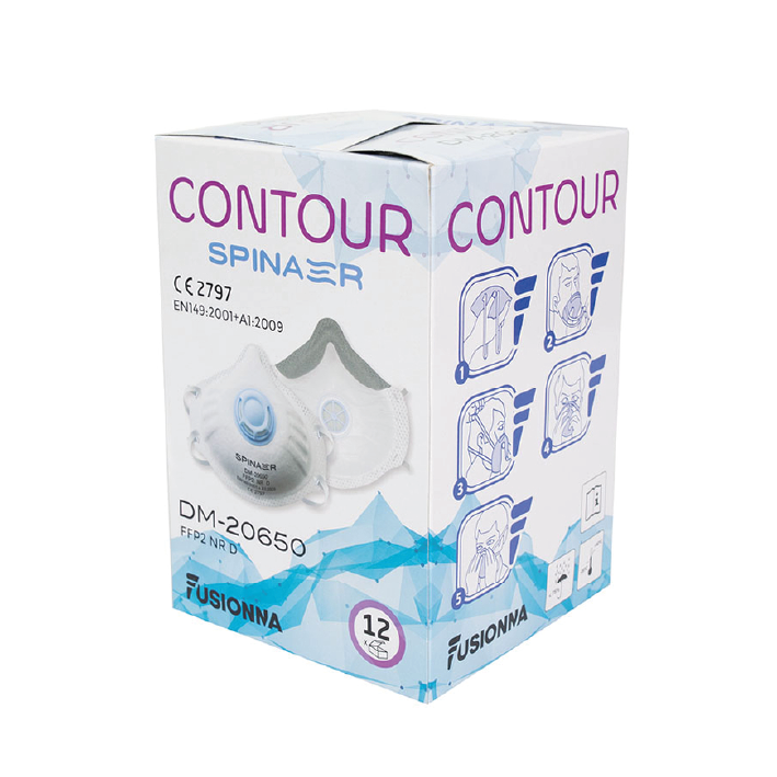 Mascarilla autofiltrantes DM-20650 12 unidades