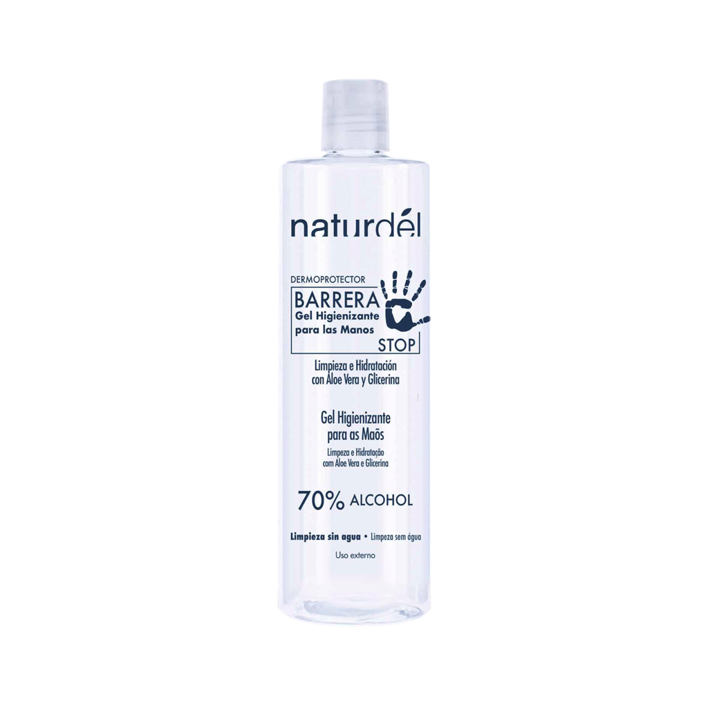 Gel hidroalcohólico de manos naturdel