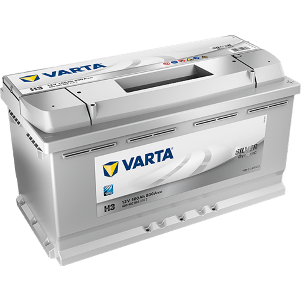 Batería Varta Silver Dynamic H3. 100 Ah – 830A(EN) 12V. 353x175x190mm