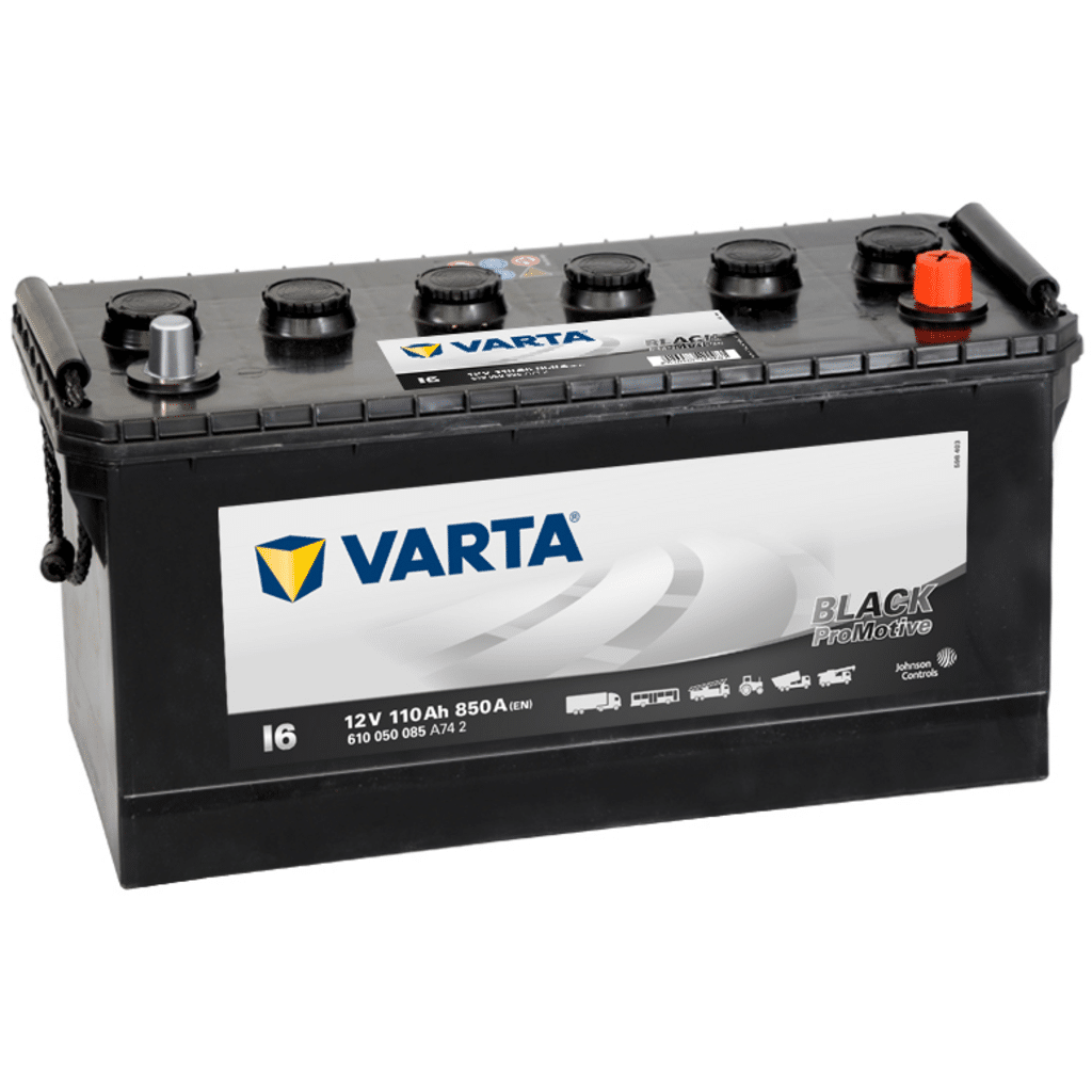 Batería Varta Promotive Black I6. 110 Ah – 850A(EN) 12V. 413x175x220mm