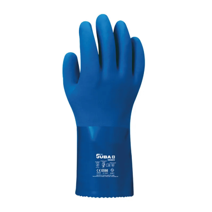 Guantes PVC 5656 con soporte de algodón T9