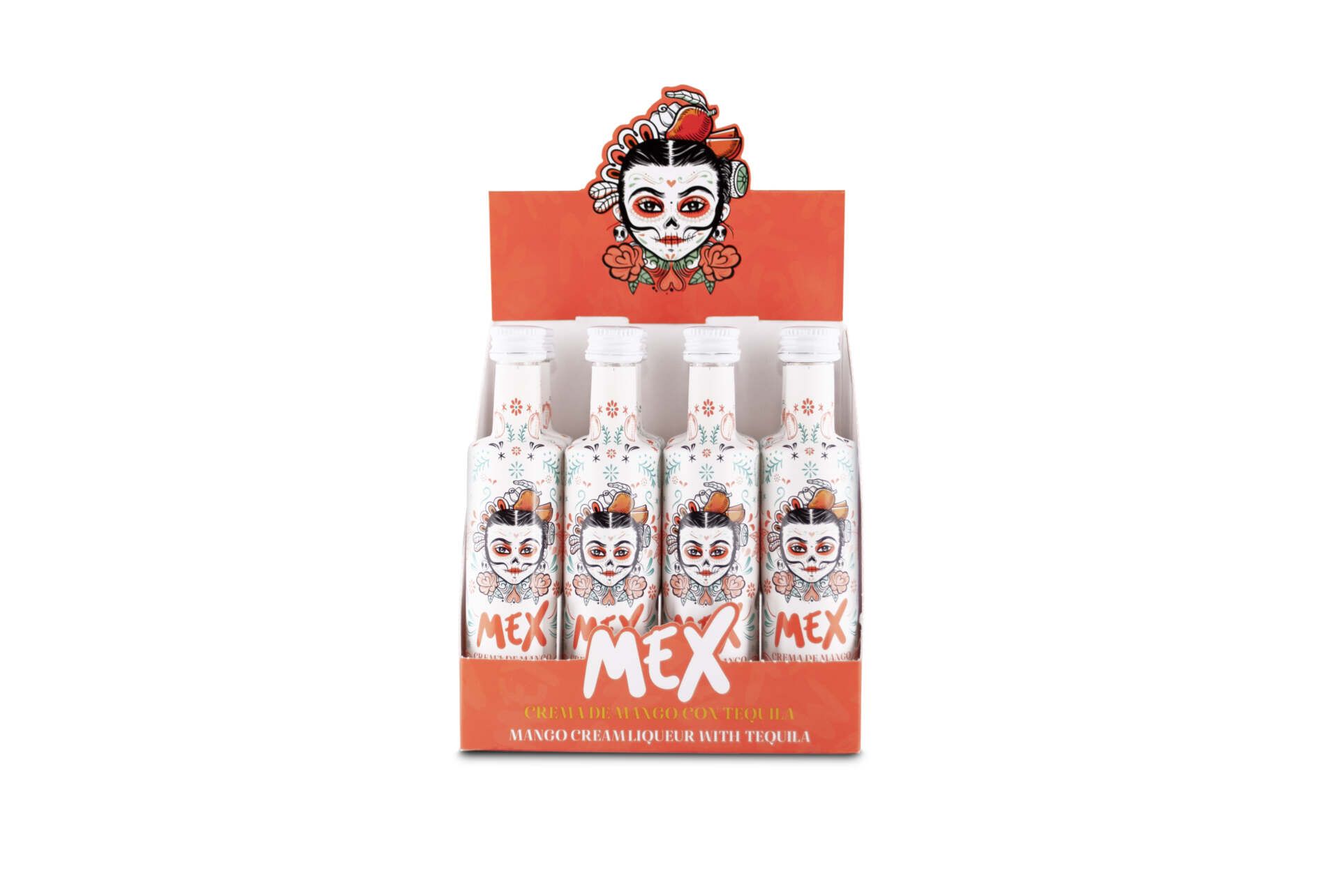 Crema Mex Mango con Tequila 5 CL Pack 12 UD