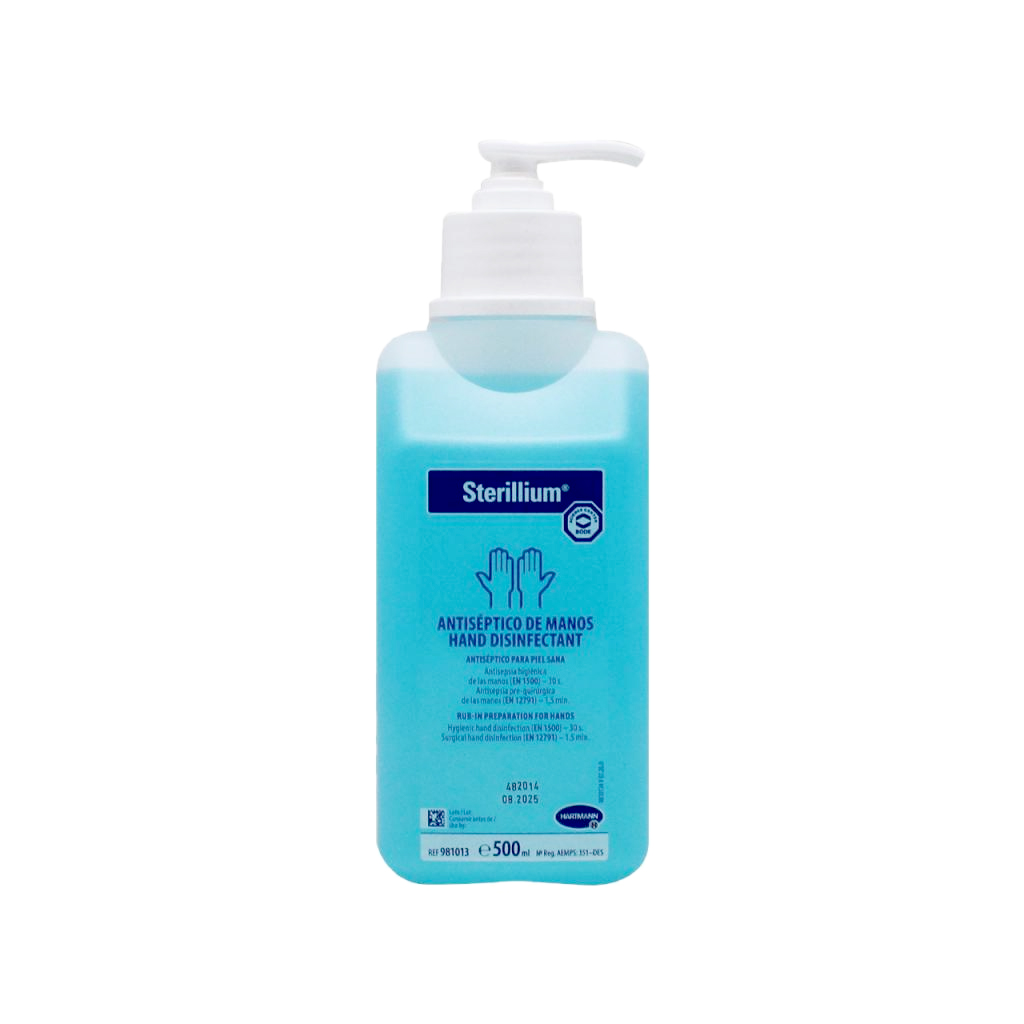 Solución hidroalcohólica de manos sterillium de 500 ml