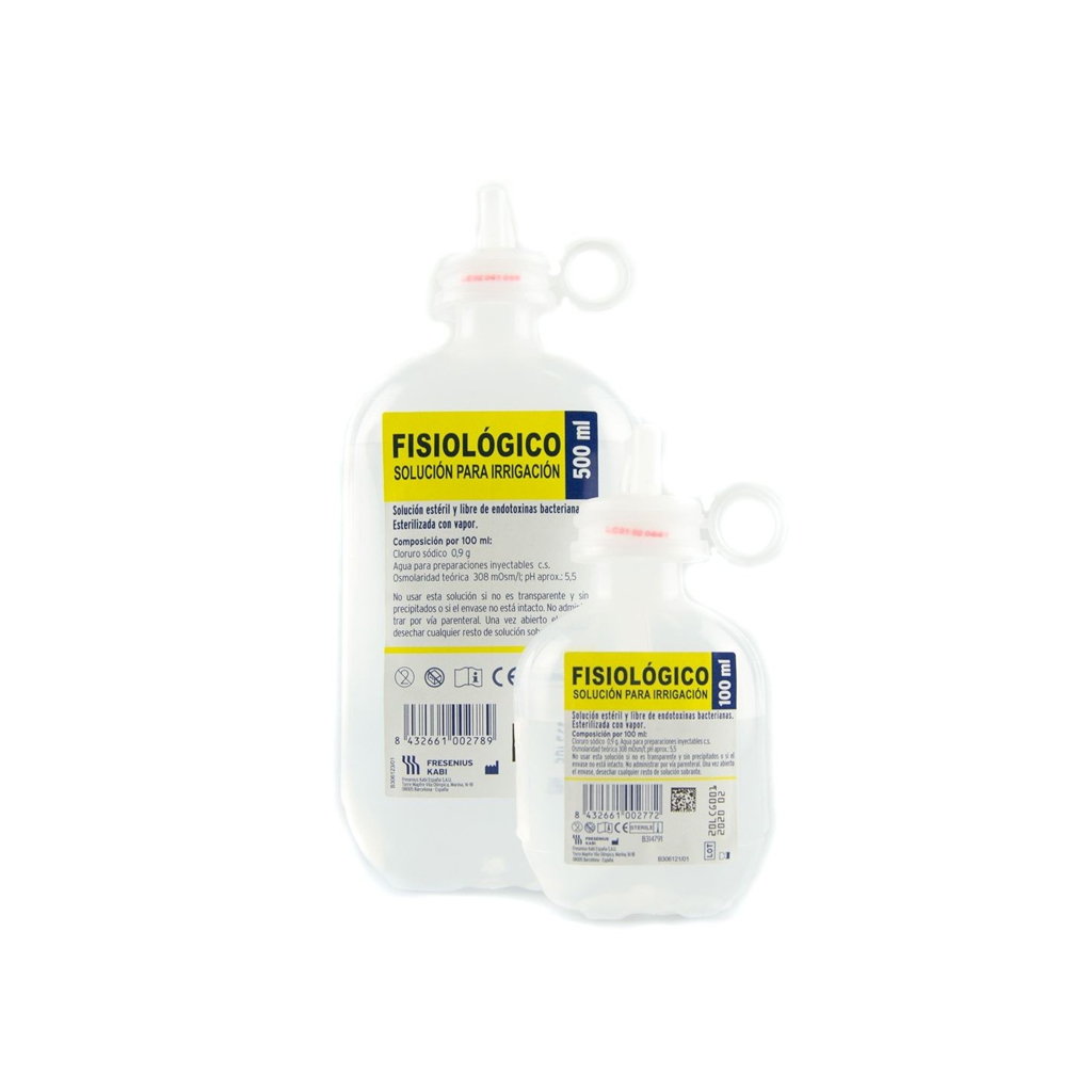 Suero fisiológico para irrigación Plast Apyr