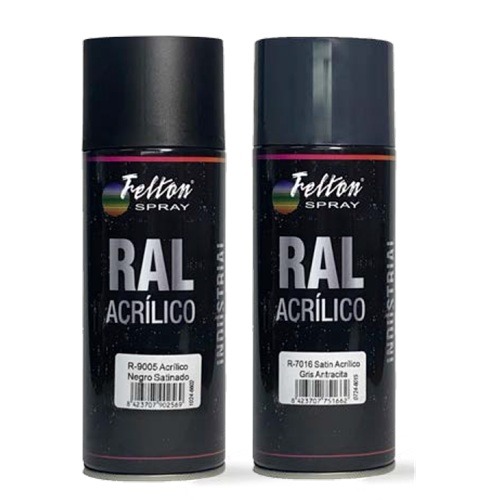 Acrílico Satinado Colores RAL Spray 400ml.