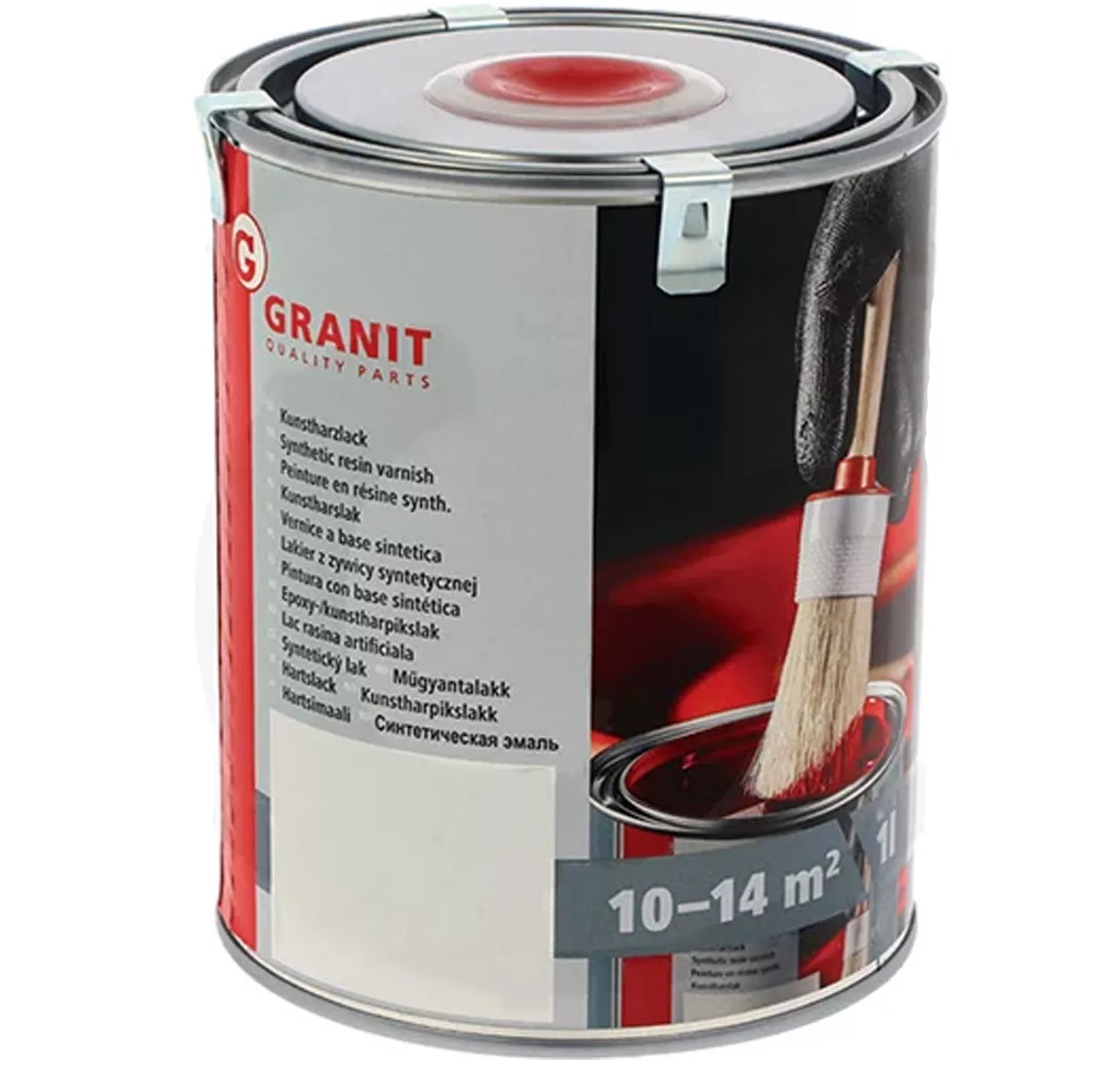 Pintura Roja para maquinaria Fliegl 1L