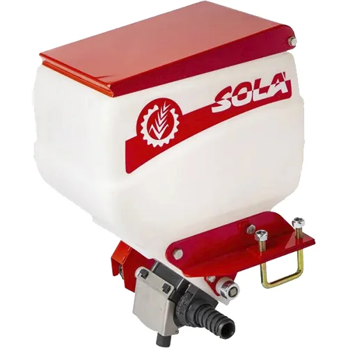 Tolva micro 1 salida distribuidor SOLA con soporte original