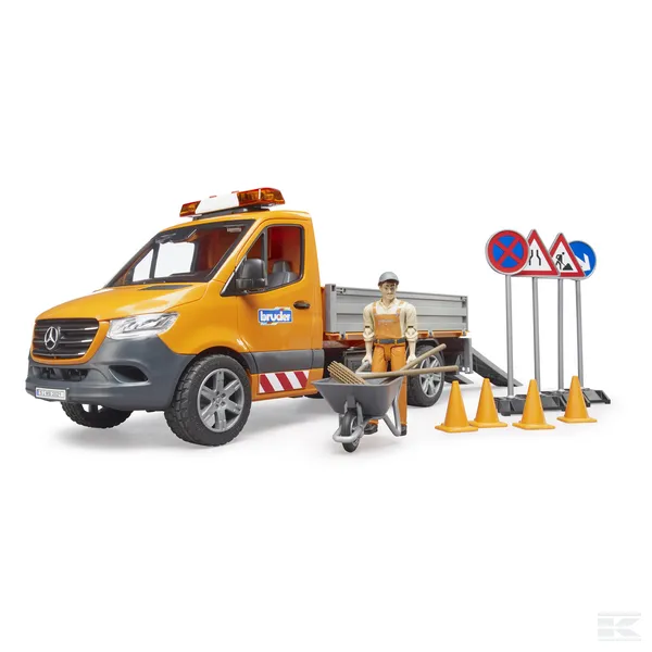 MB Sprinter, servicio municipal con conductor, módulo de luz y sonido y accesorios