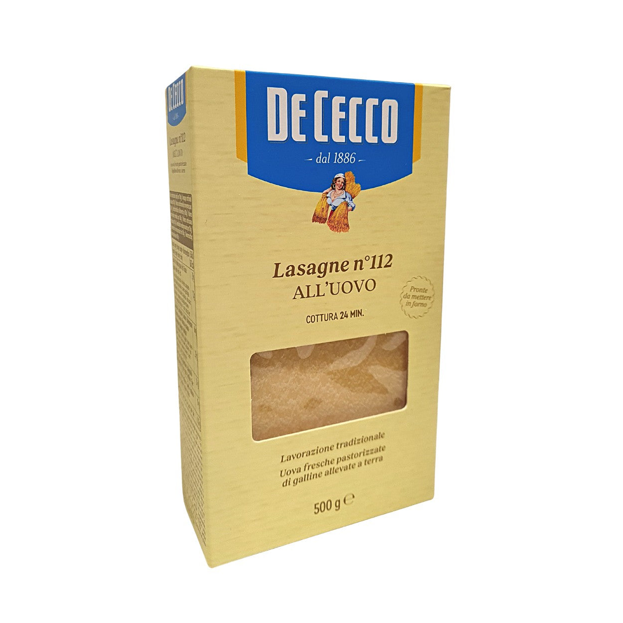 Pasta Lasagne al huevo De Cecco 500 g