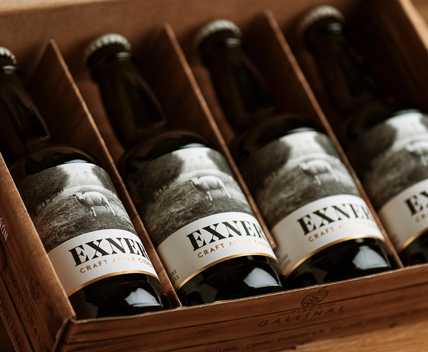 Exner Cider 2 Estuches de 4 botellines c/u