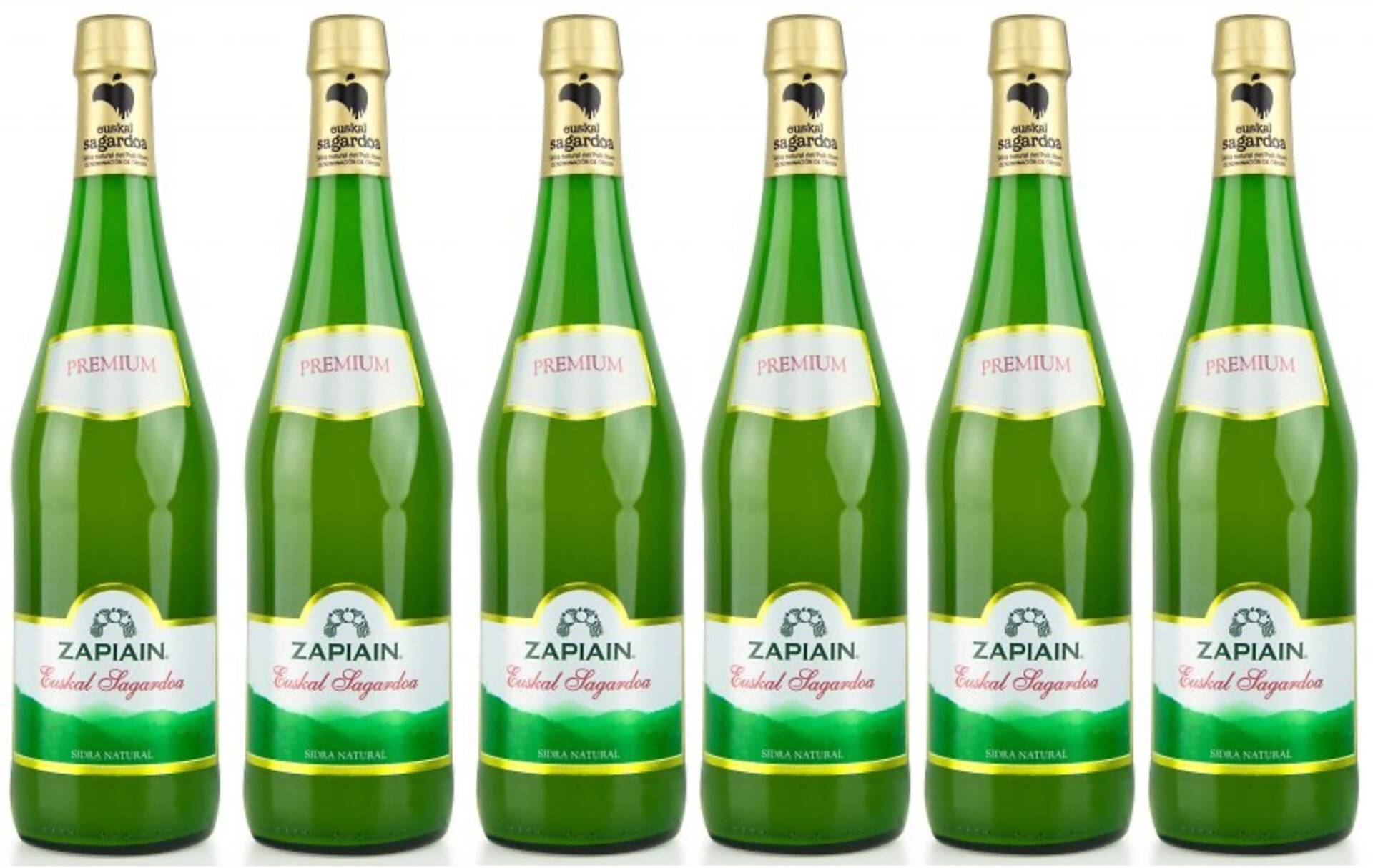 Zapiain Euskal Sagardoa Premium x 6 botellas